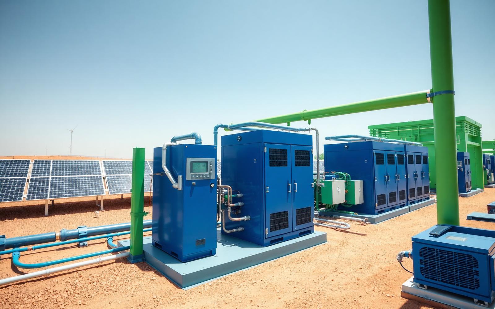 Green hydrogen facility